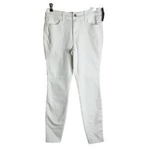 NWT Hollister Size 27 R or 4 R Denim Jeans High Rise Super Skinny Stretch White